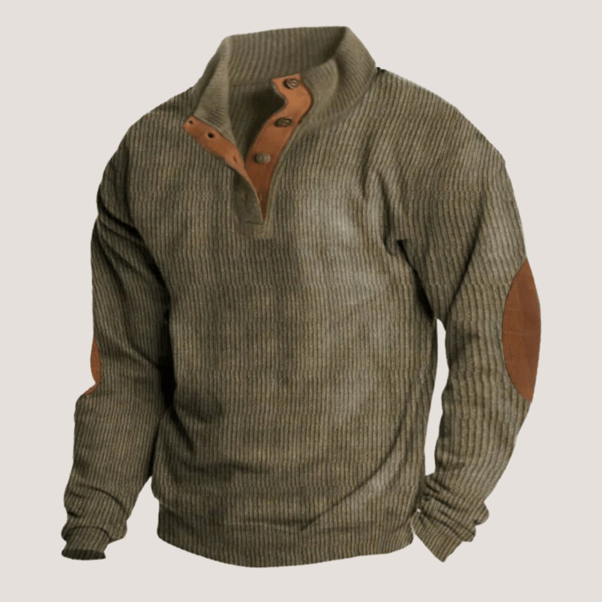 Logan™ | Corduroy sweatshirt with collar