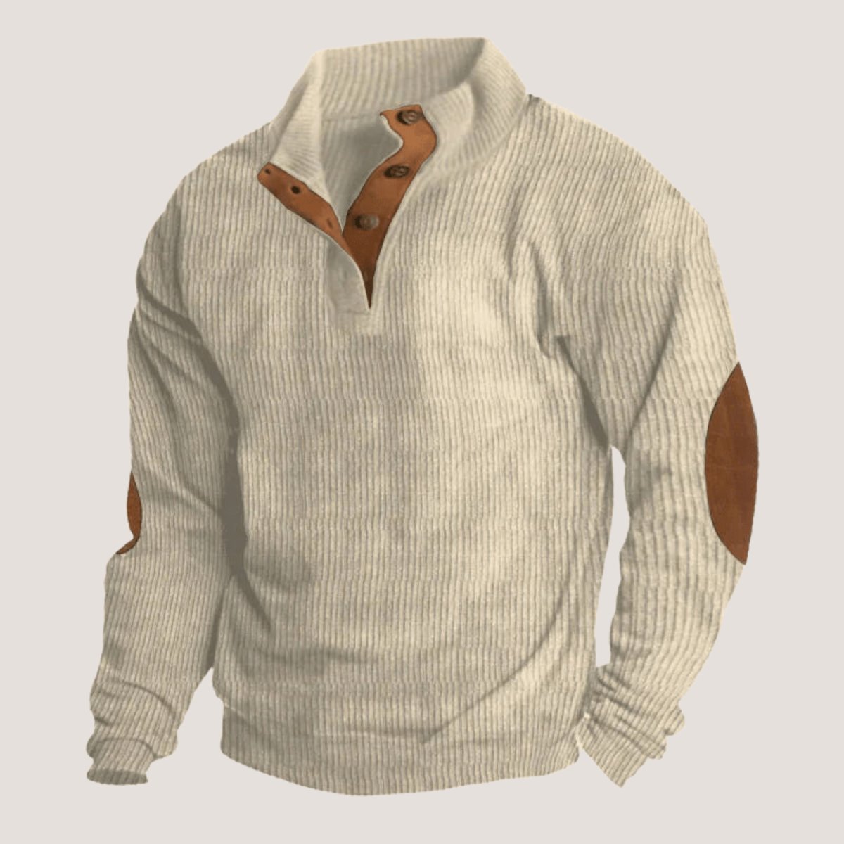 Logan™ | Corduroy sweatshirt with collar