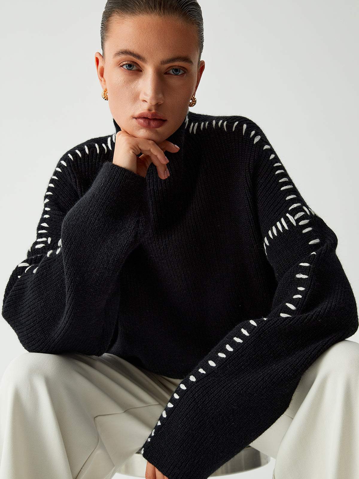 Alma™ | Turtleneck Jumper