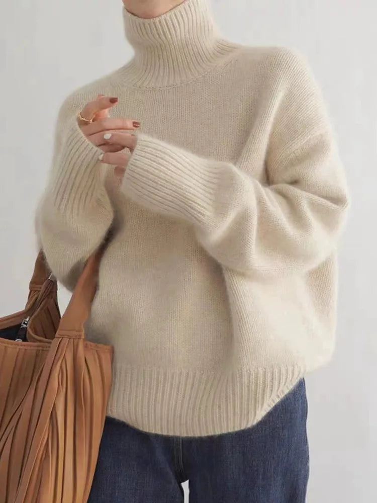 Linda™ | Cashmere Turtleneck Jumper