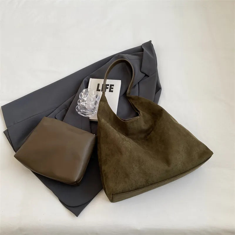 Véloire™ | Suede Slouchy Bag 1+1 FREE!