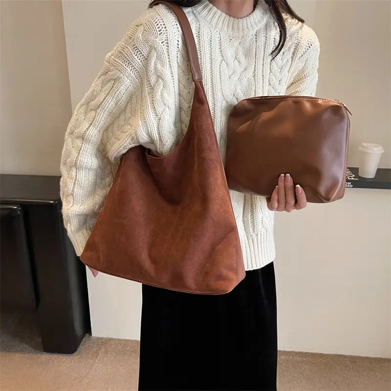 Véloire™ | Suede Slouchy Bag 1+1 FREE!