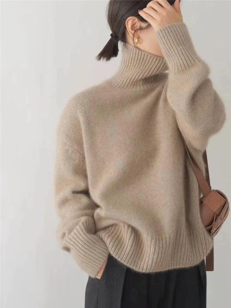 Linda™ | Cashmere Turtleneck Jumper